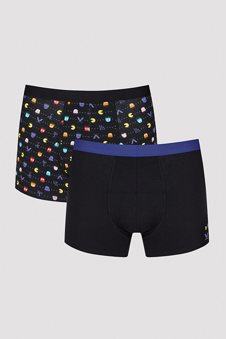 Pacman Black 2in1 Boxer - 1