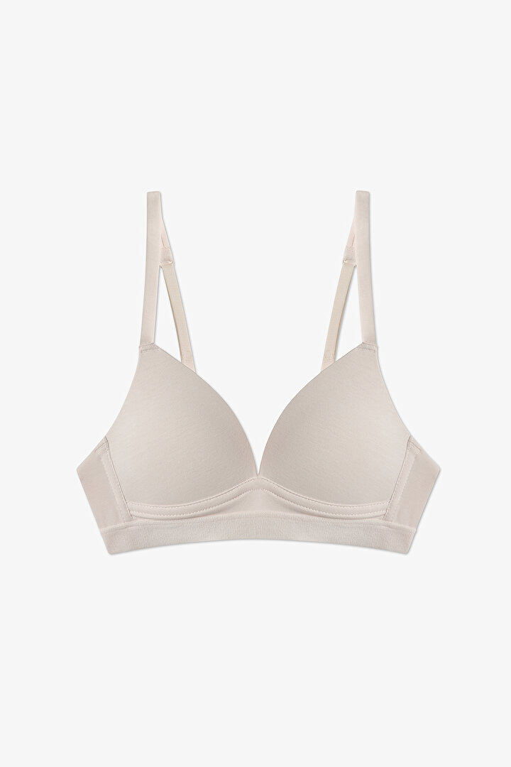 Ecru Girls Bra - 1