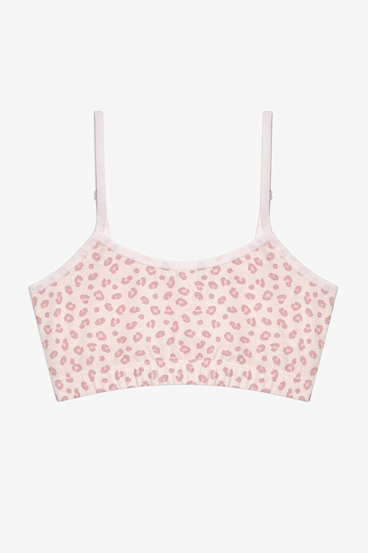 Kız Çocuk Pinky Leopard 2li Çok Renkli Crop Kısa Üst - 2