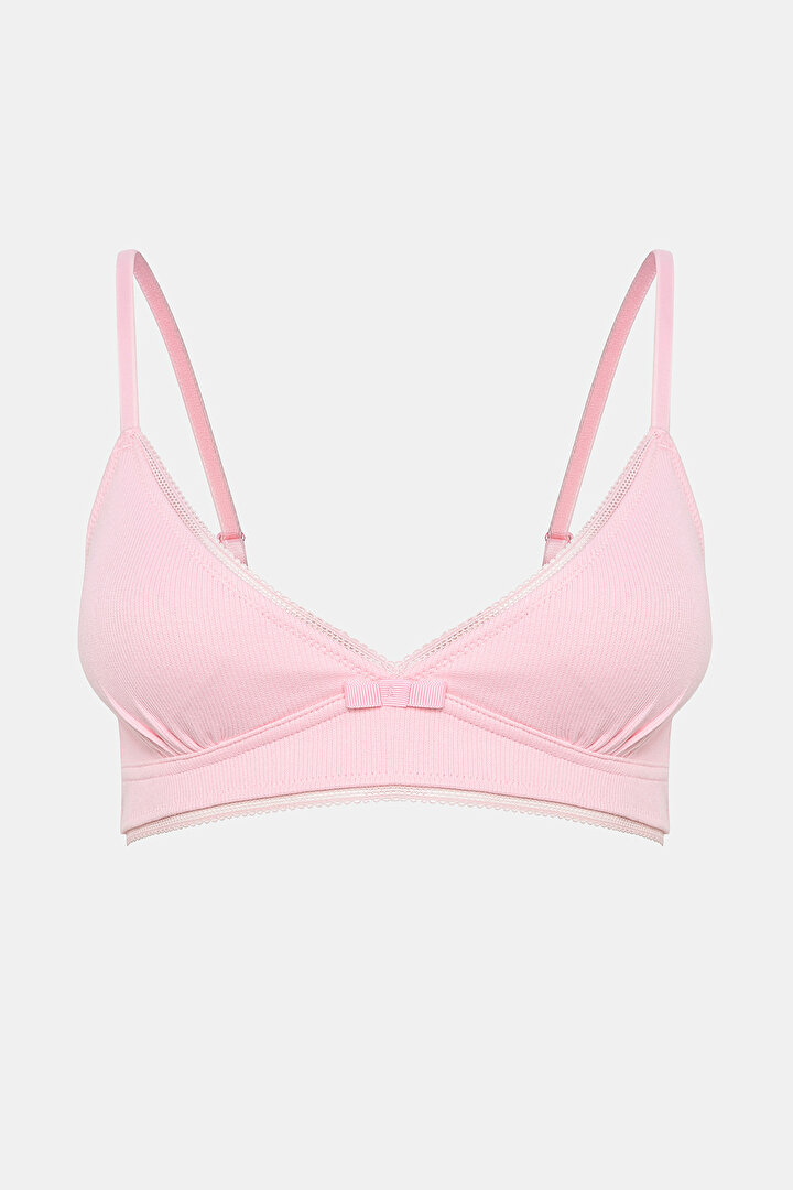 My First Bra Basic Rib 2in1 Multi Colour Bra - 1