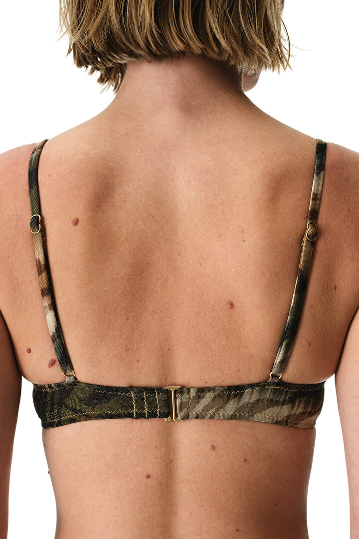 Renkli Cesira Intense Push Up Destekli Bikini Üstü - 2