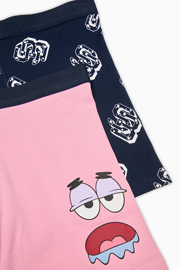 Man Sponge Bob 2in1 Multi Colour Boxer - 4
