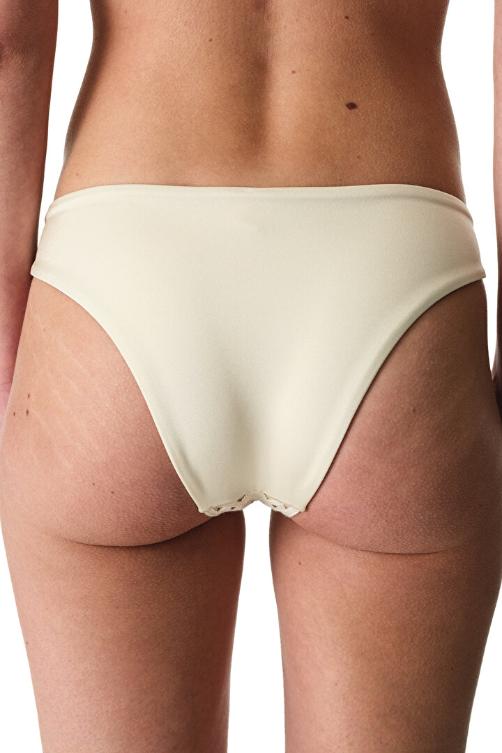Ekru Rosaldi Crochetta Side Bikini Altı - 2