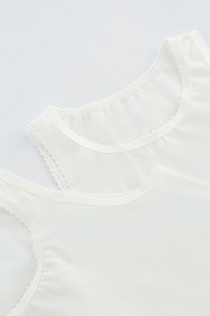 Girls Basic Organic 2In1 Tank - 2