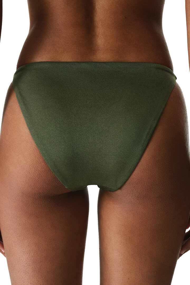 Zeytin Yeşili Marcelina Side Bikini Altı - 2