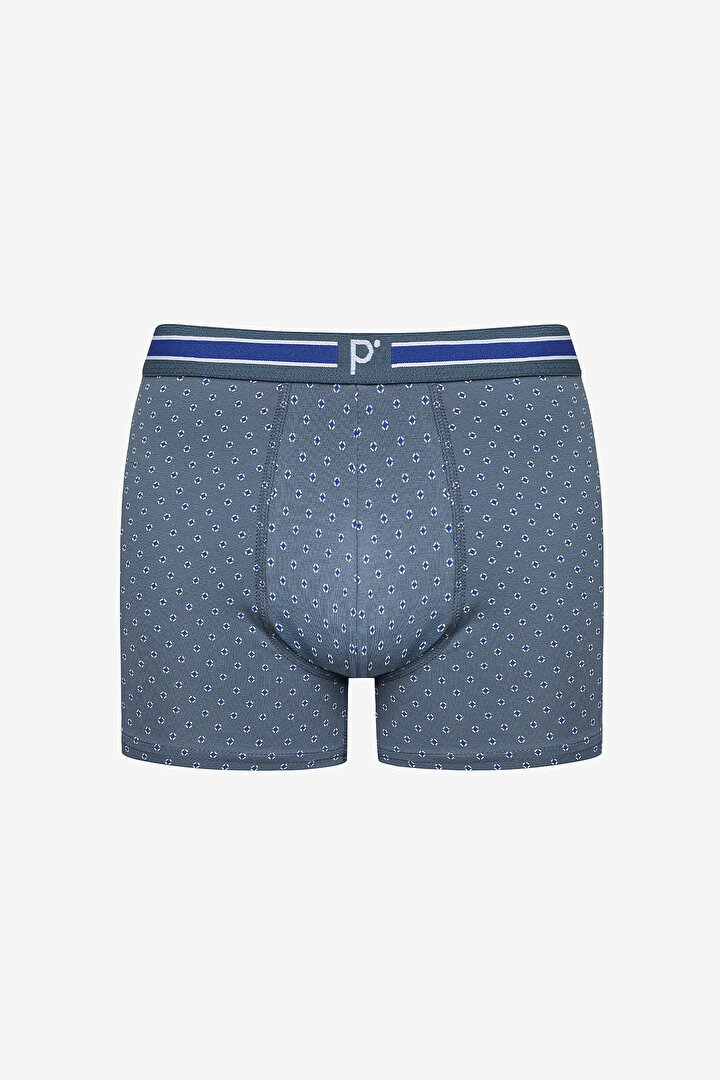 Erkek Dotted 3lü Çok Renkli Boxer - 2