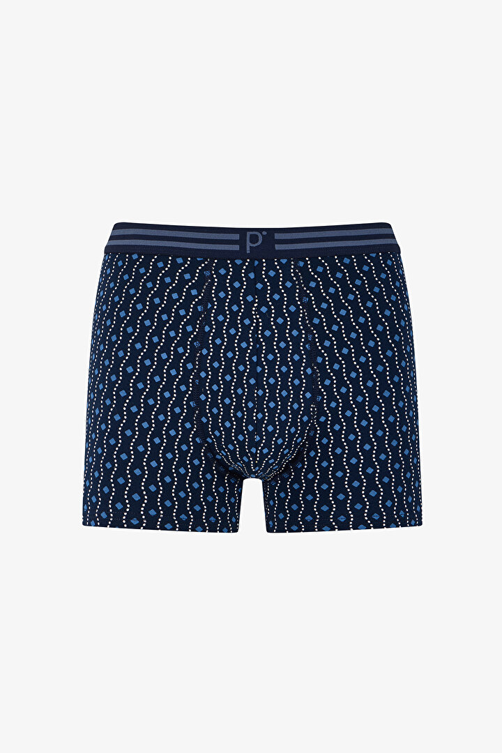 Erkek Renkli Grid Balance Çoklu Boxer - 2