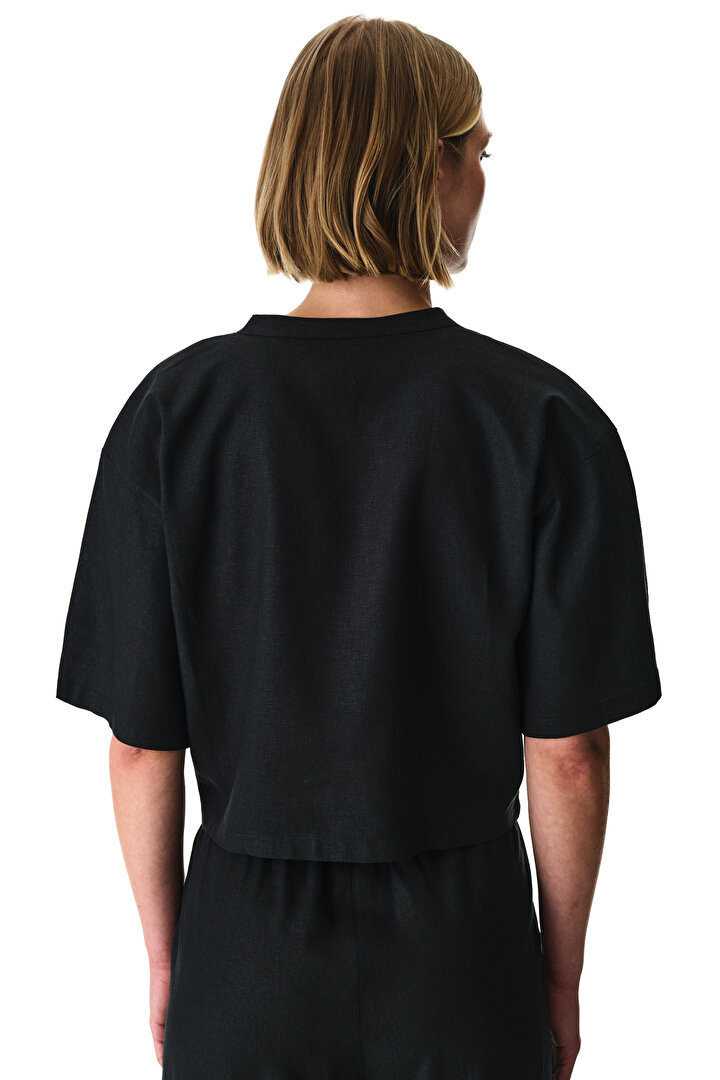 Siyah Alice Gömlek - 2