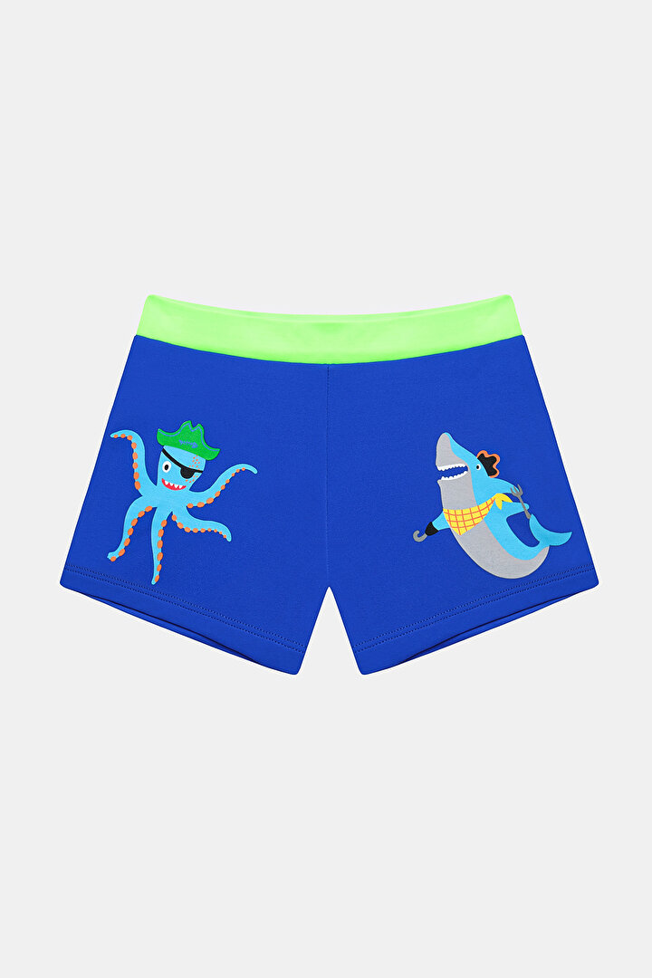 Erkek Çocuk Mavi Pirate Octopus  - 1
