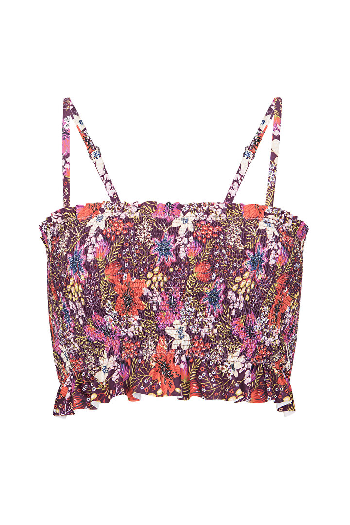 Antique Strapless Bikini Üstü - 1