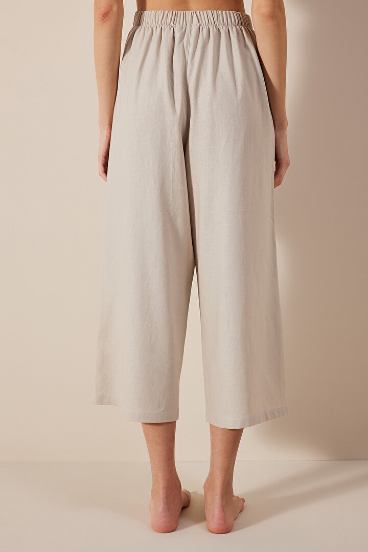 Linen Lena Grey Pants - 2
