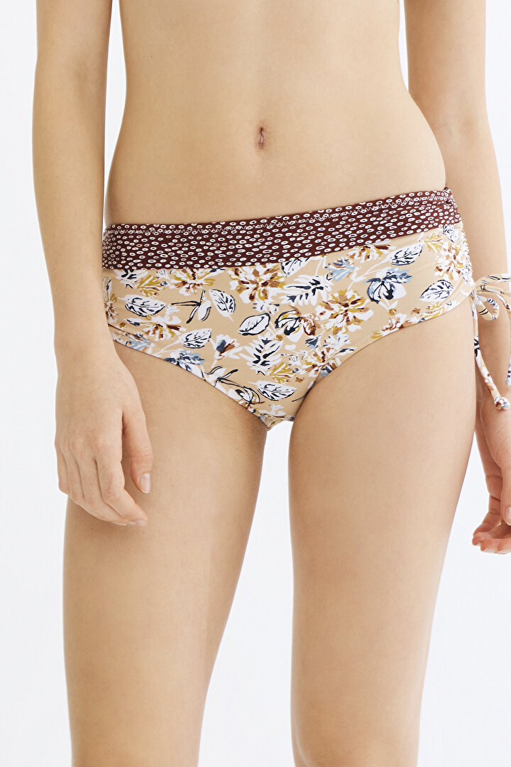 Multi Colour Lagertha High Ring Bikini Bottom - 1