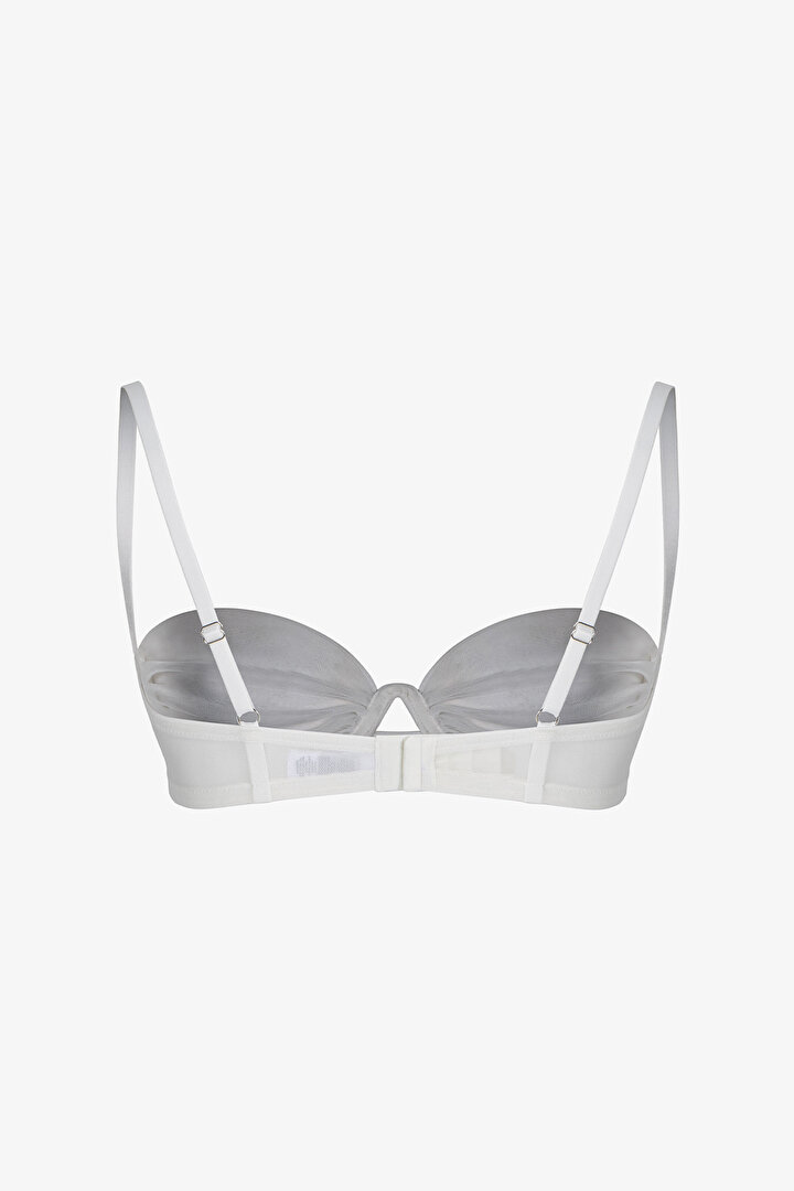 Off-White Wired Mesh Bra - 2
