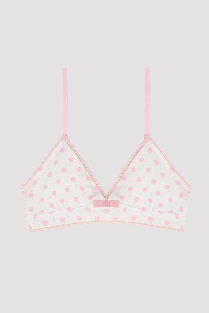 My First Bra Dot Retro Flower 2in1 Bra - 4