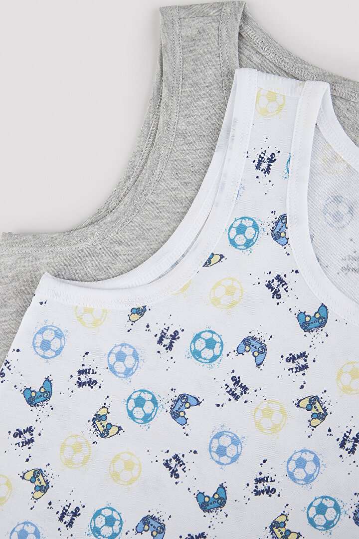 Boys Game Time 2 Pack Tank - 4
