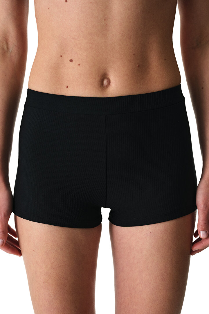 Siyah Aspen Boxer Bikini Altı - 1