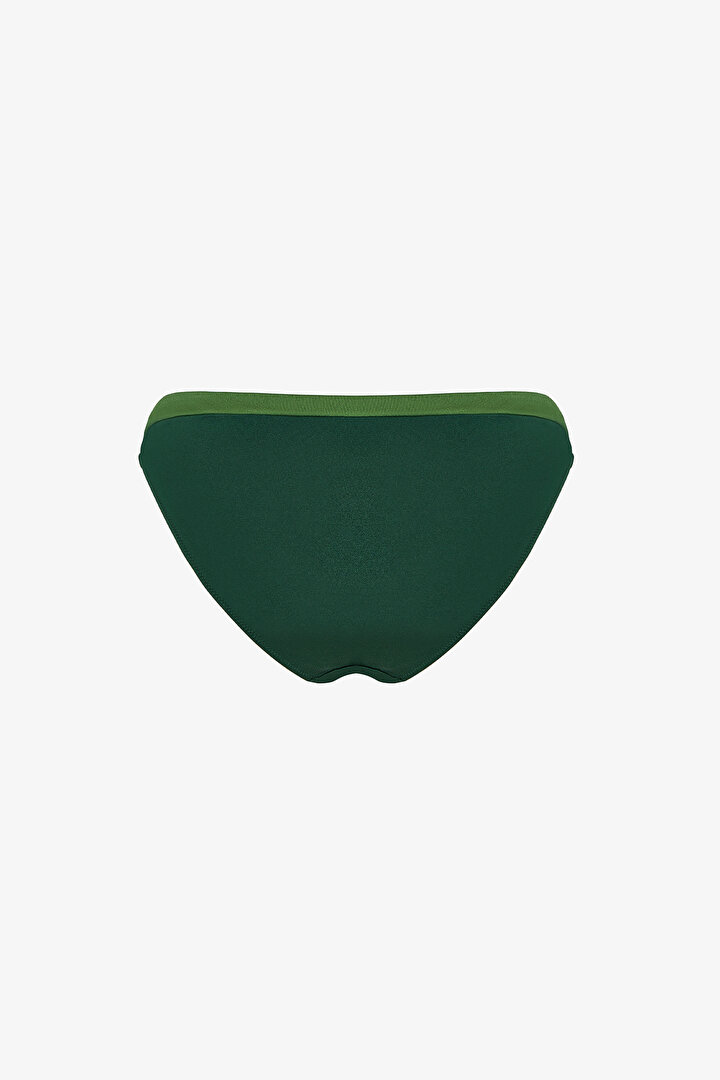 Koyu Yeşil Lola Slip  Bikini Altı - 2