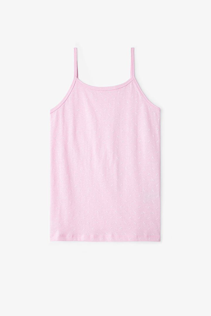 Lila Kız Çocuk Macaron 2'li Atlet - 2