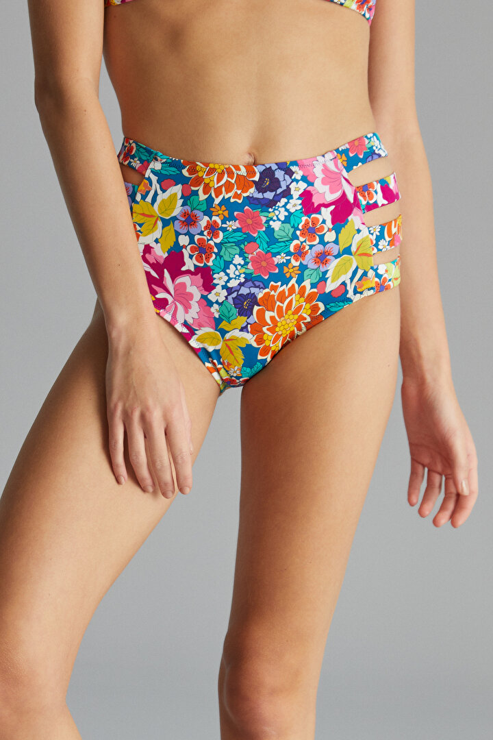 Fiori Yüksek Bel Fashion Bikini Altı - 2