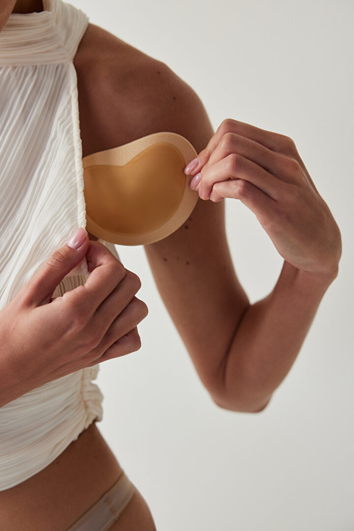 Dekoltemiz Push Up  Destekli Göğüs Ucu Gizleyici - 3