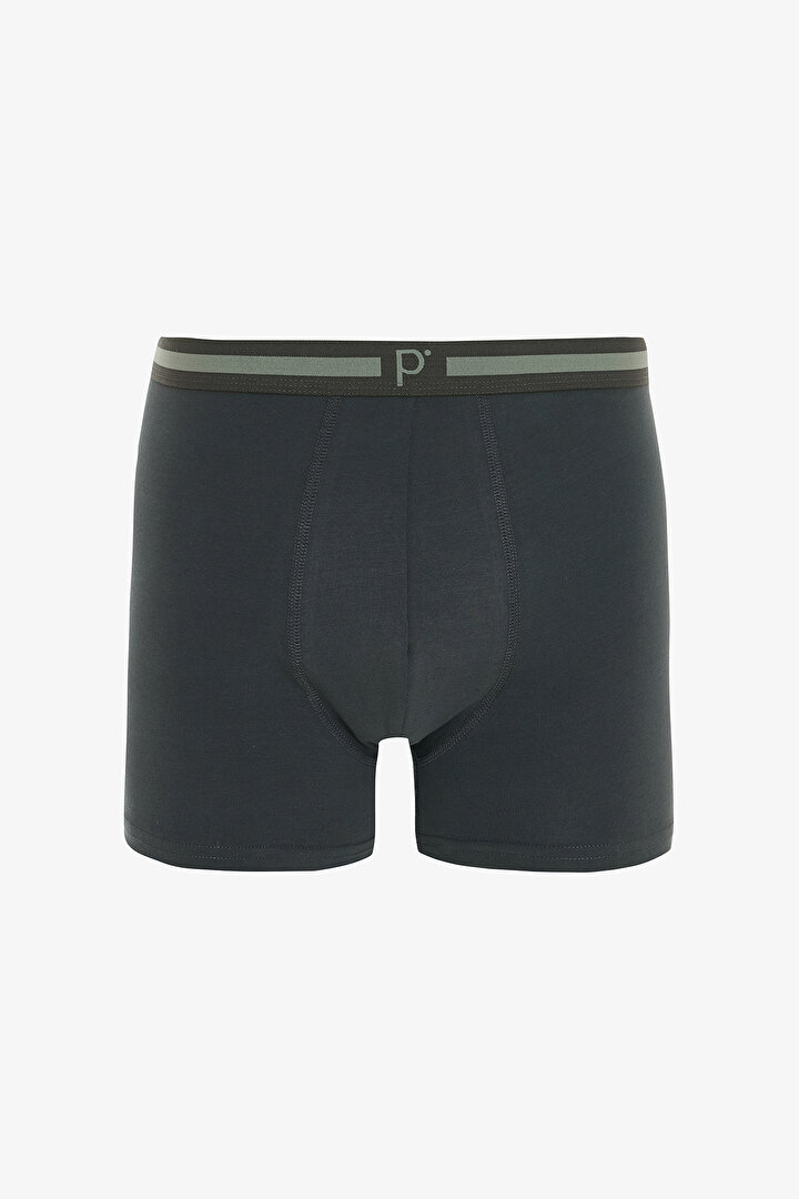 Erkek Basic Colors 7li Çok Renkli Boxer Külot - 2