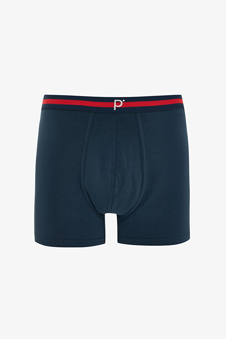 Erkek Yeni Yıl Desenli 3'lü Boxer - 2