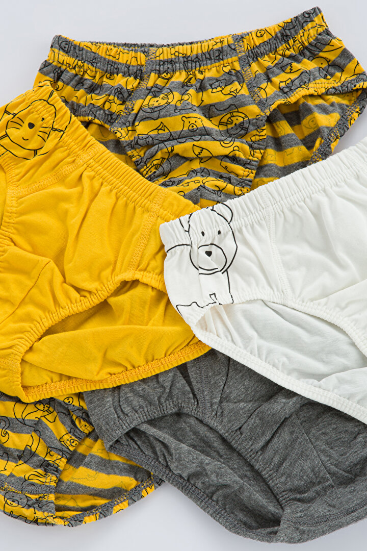 Boys Animals 5 In 1 Slip - 2