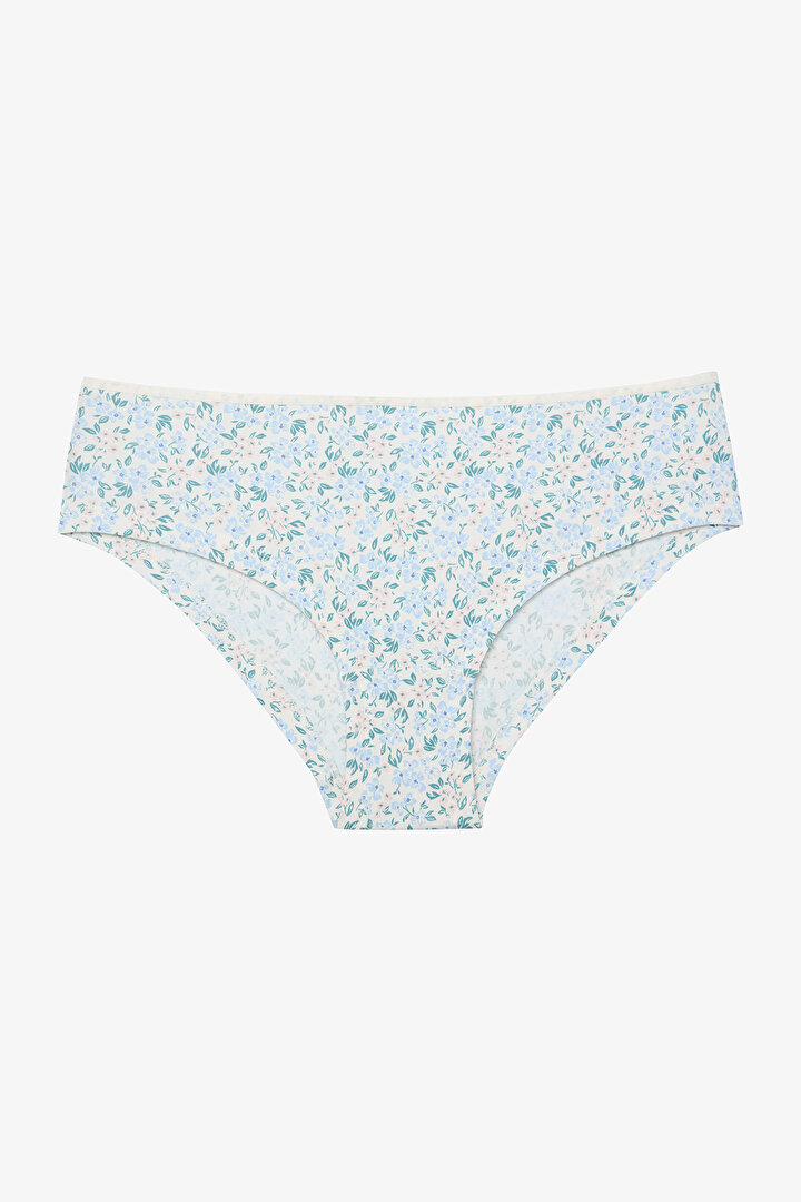 Floral Patterned Dream Flower Normal Waist 3in1 Hipster - 2