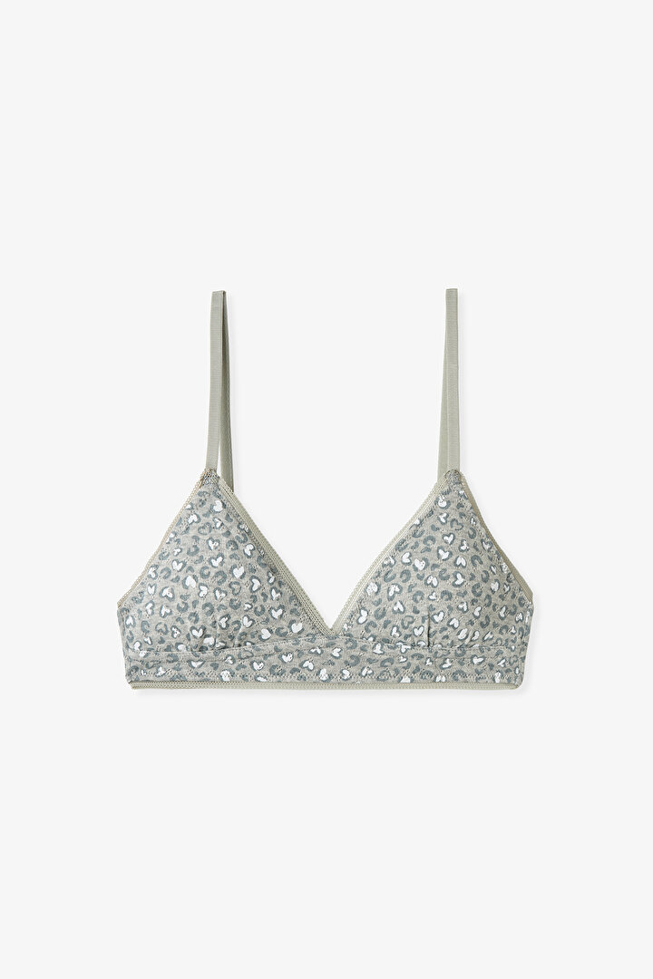 Girls Leopard Patterned 2-Pack Padded Training Bra - 2