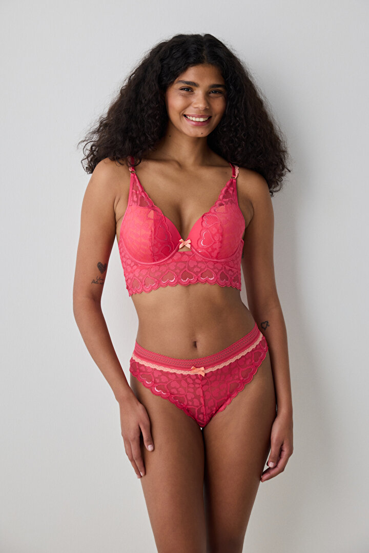 Laluce Broderie Longline Bra - Penti Loves Paris Collection - 2