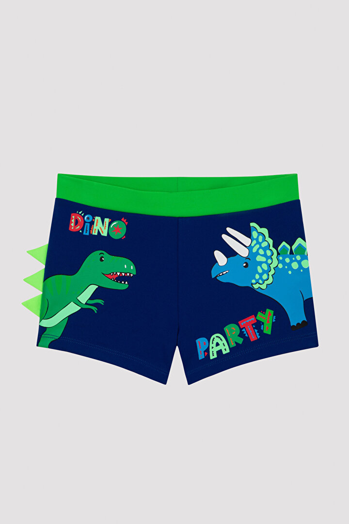 Boys Dino Party Trunk Boxer Suit - 1