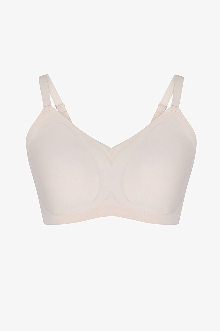 Ecru Invisible Form Bra - 1