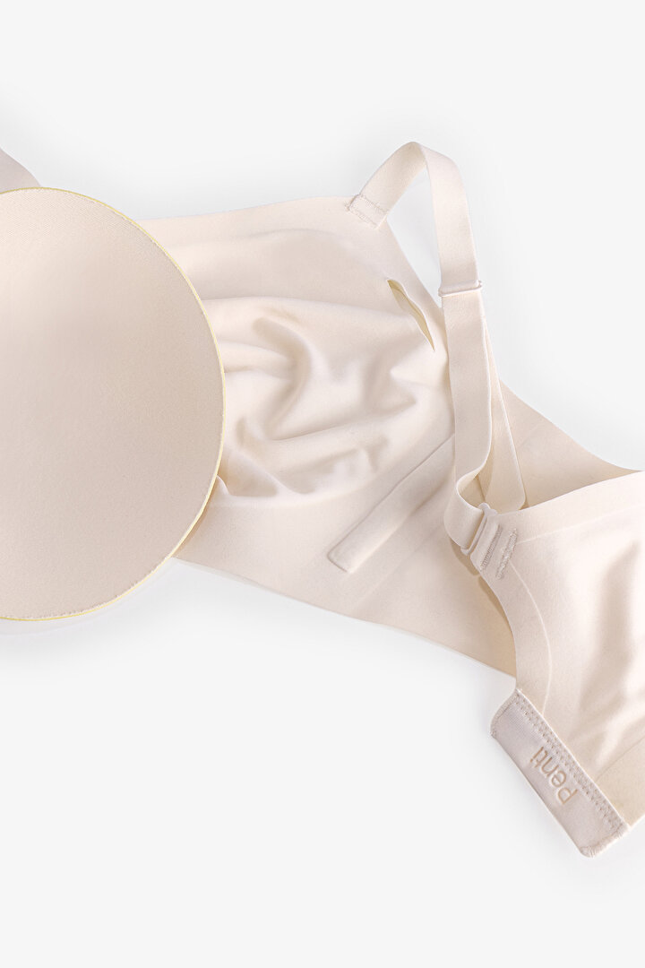 Ecru Invisible Form Bra - 2