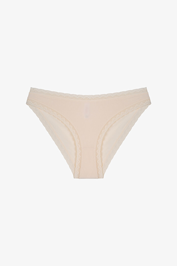 Beige Easy Trim Slip - 1