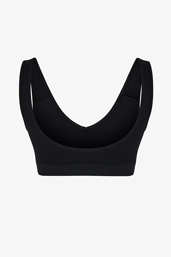 Siyah Seamless Üst  - 2