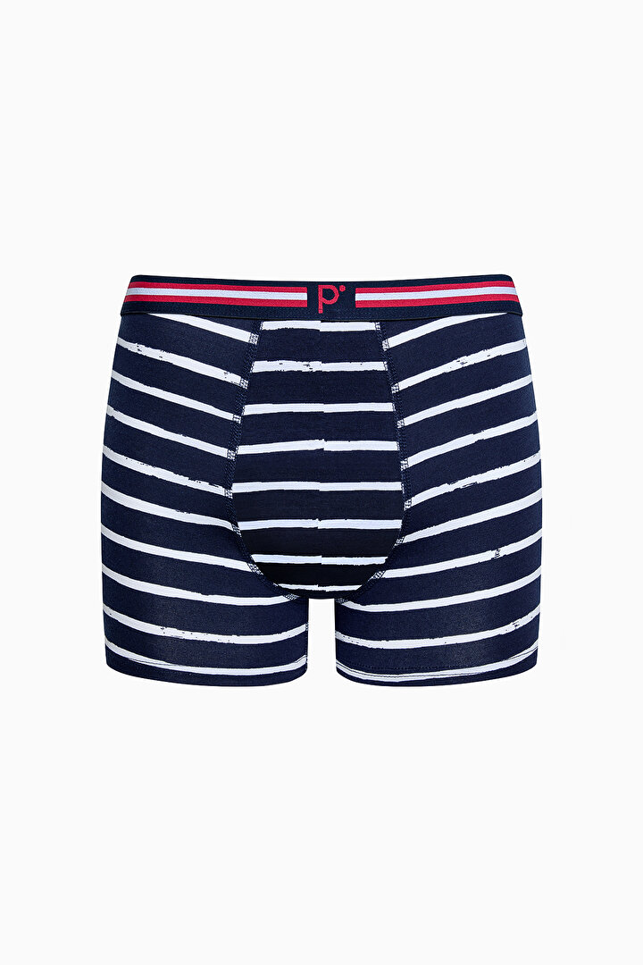 Man Blue Sailor 3in1 Multi Colour Boxer - 2