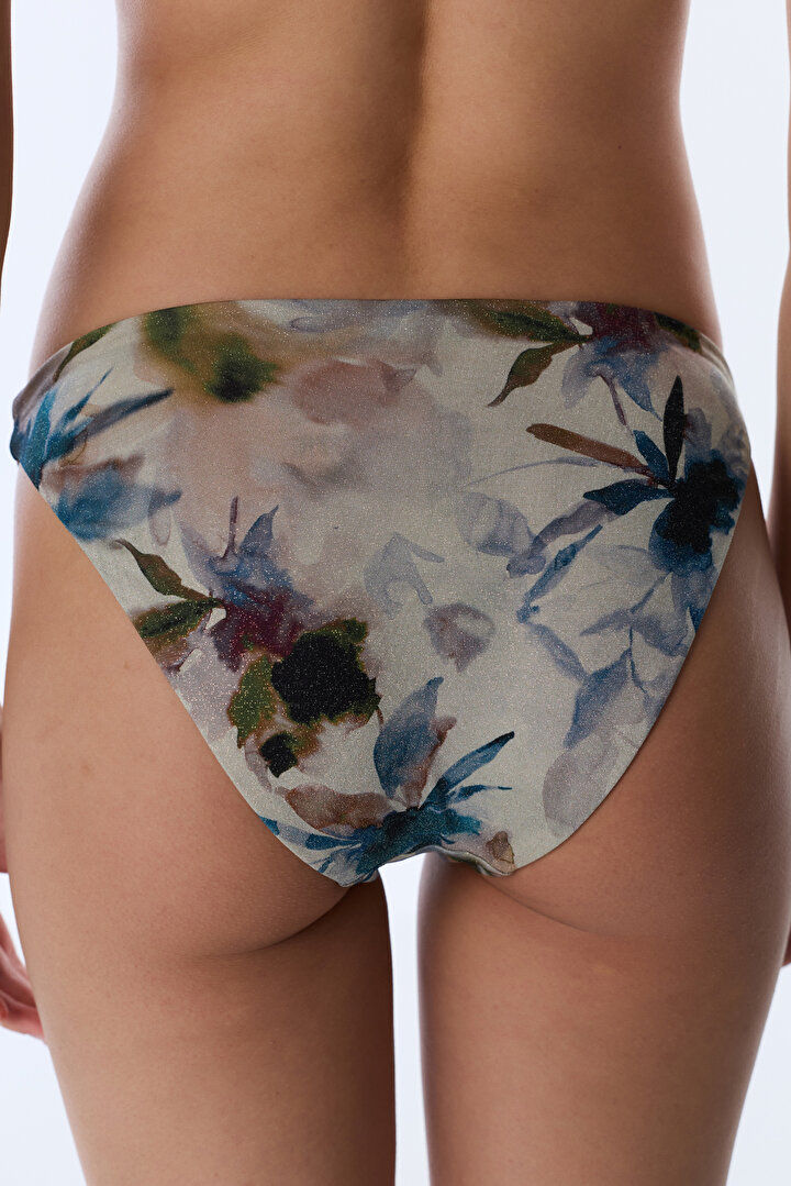 Renkli Zoe Minimal Slip  Bikini Altı - 2