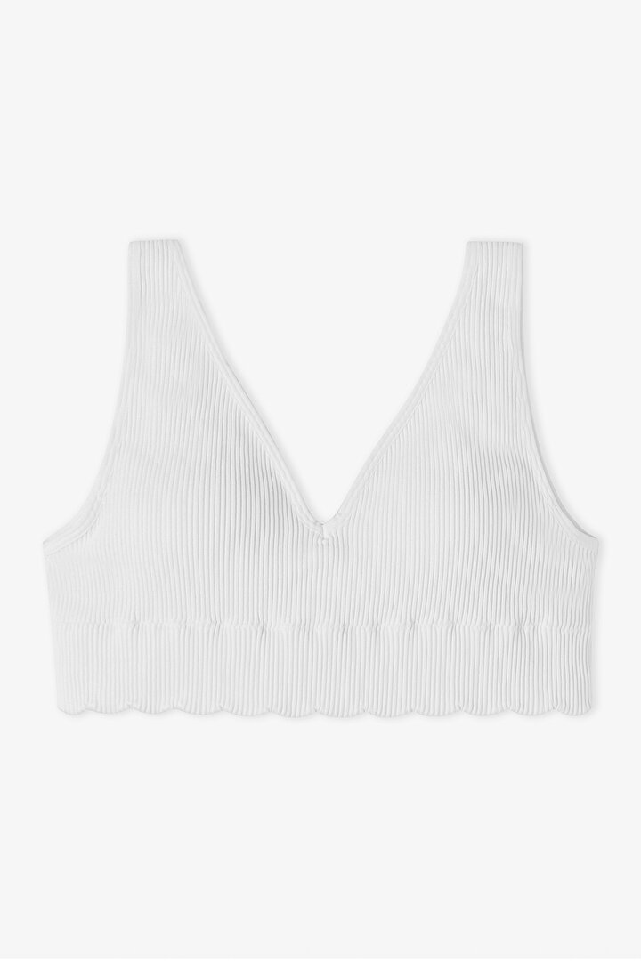 Optik Beyaz Kız Çocuk Fit Sütyen - 1