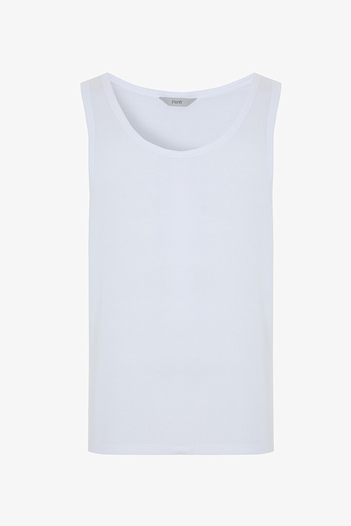 Erkek Optik Beyaz Model Atlet - 1