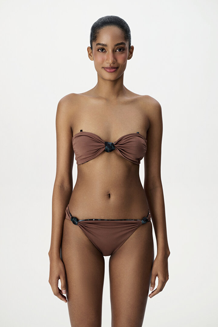 Clove Reversible Strapless Bikini Top - 1