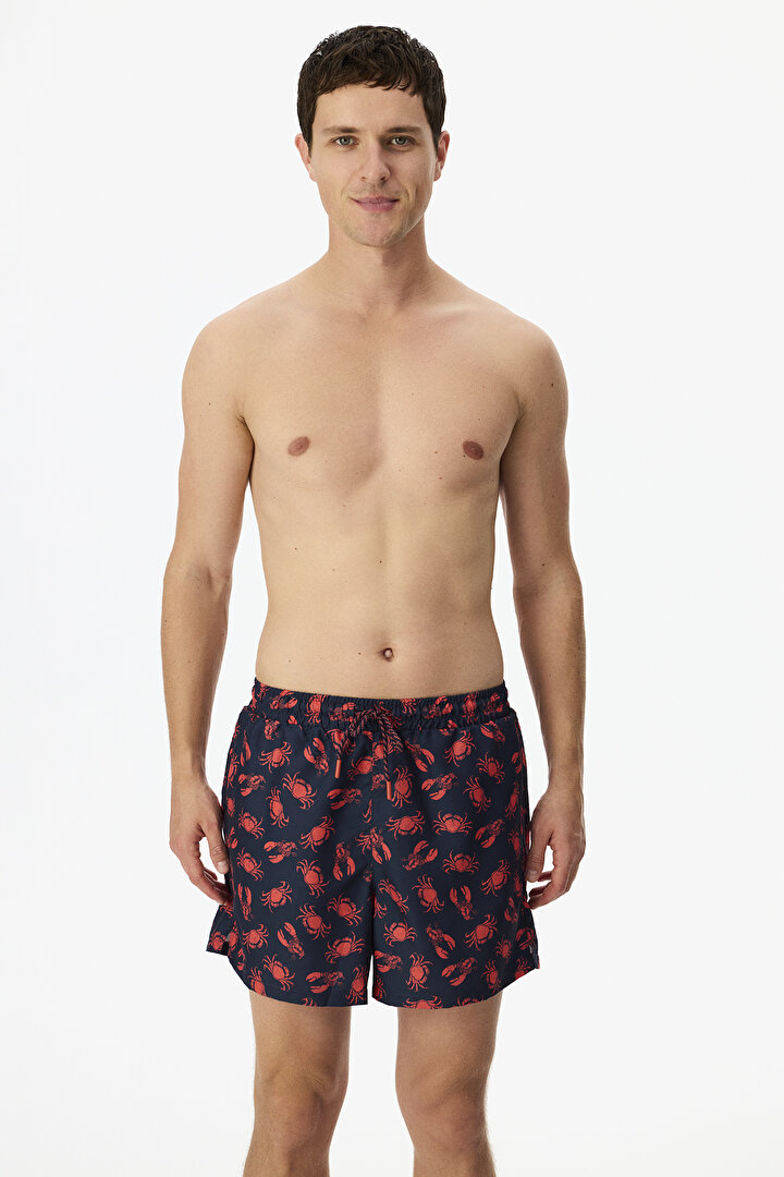 Man Coral Deep Octopus Shorts - 2
