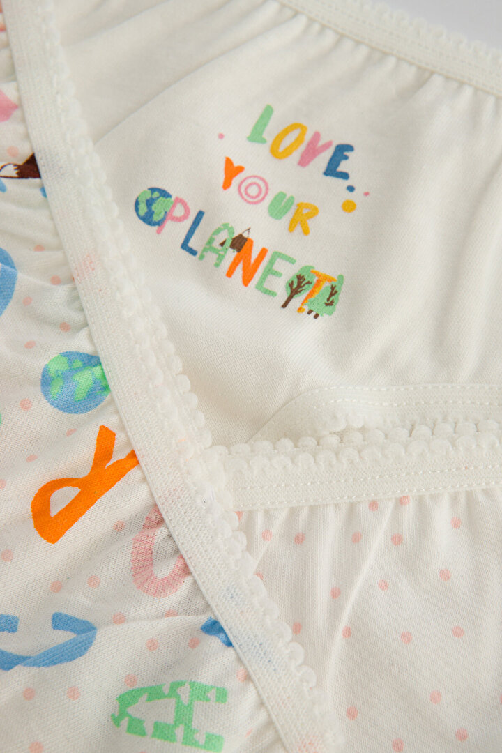 Kız Çocuk Planet 3lü Slip Külot - 2