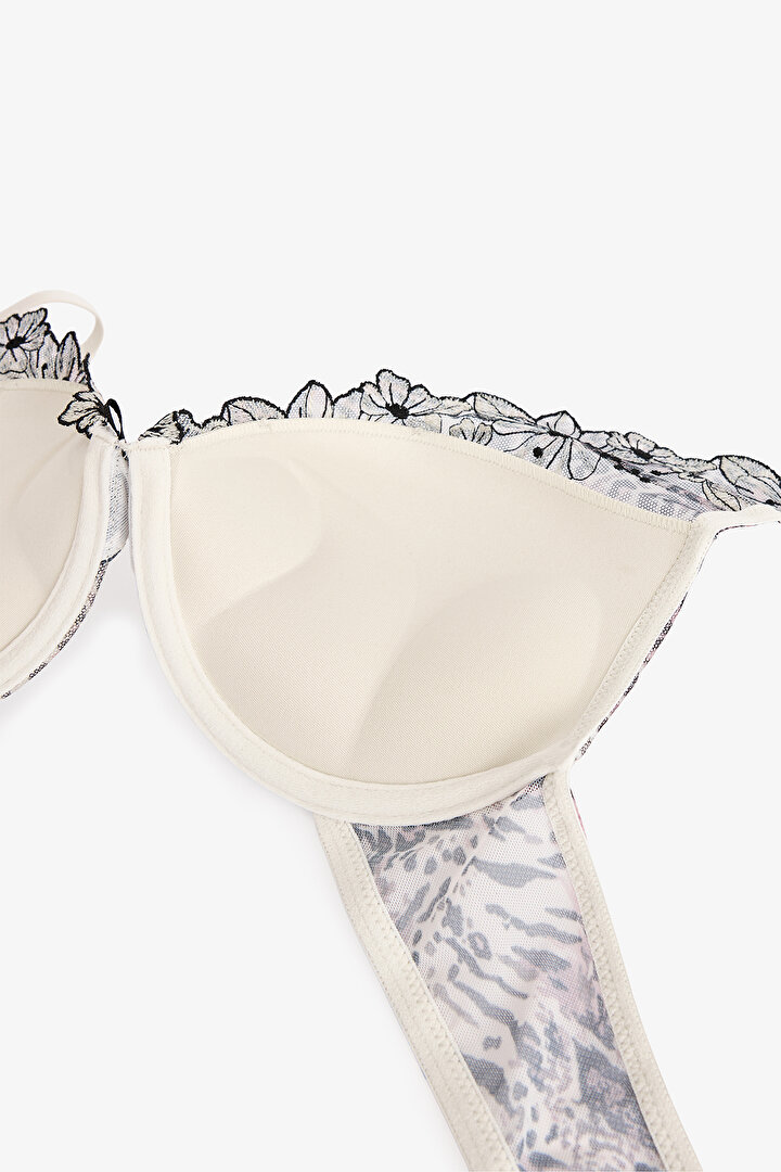 Leopard Patterned Freya Brode Push Up Bra - 2