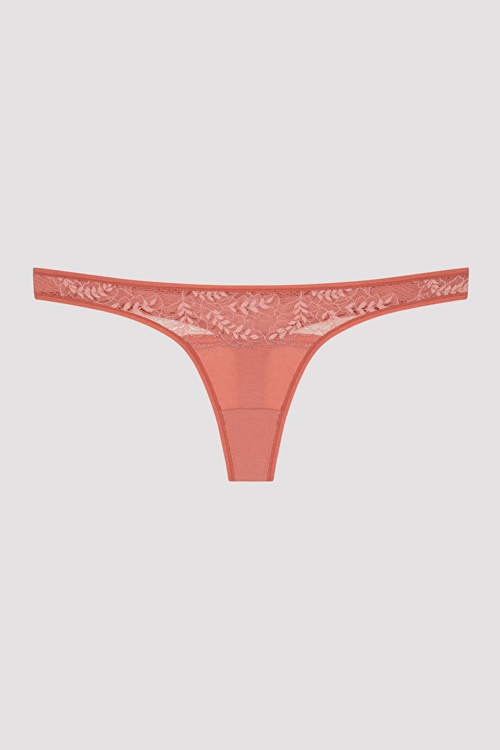 Multi Colour Pink Haze Lace 3in1 Thong - 2