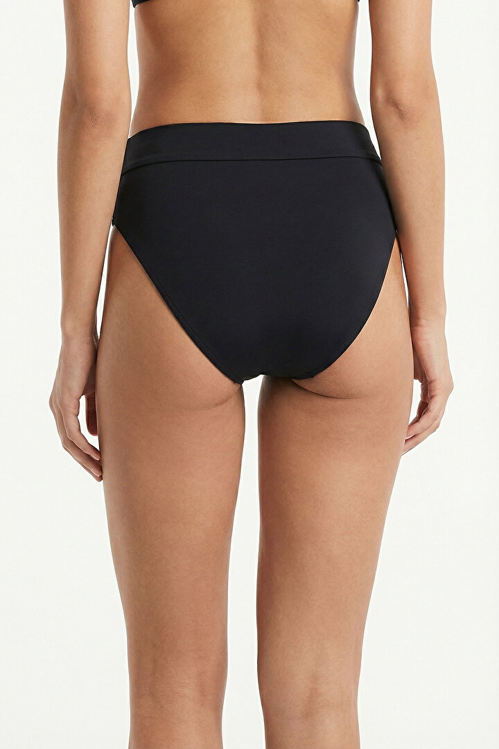 Siyah V Slip  Bikini Altı - 2