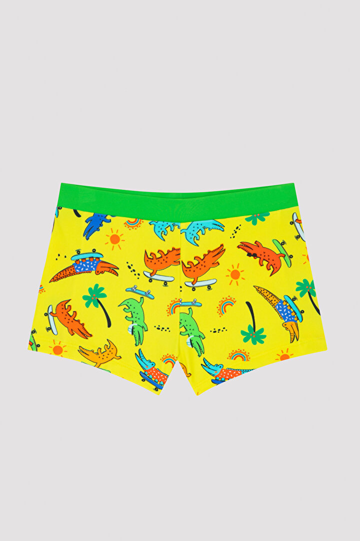 Boys Skating Croco Trunk Suit - 1