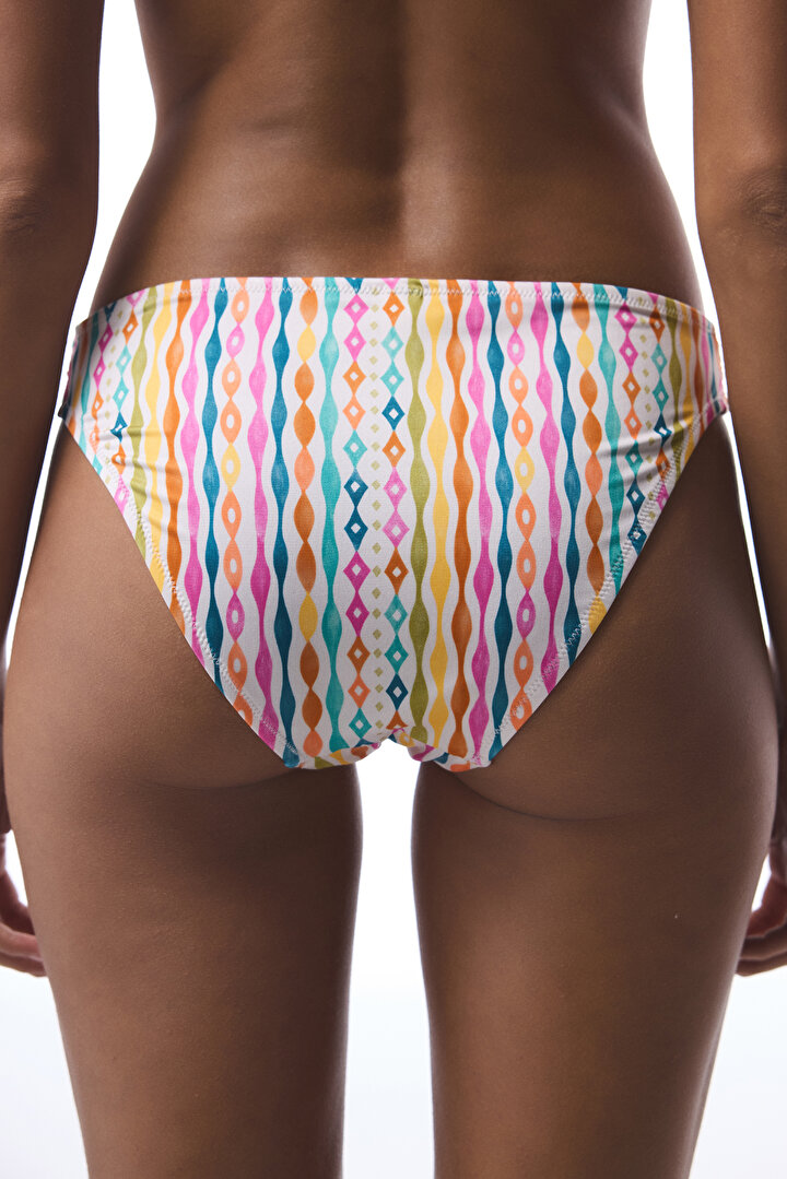 Çizgili Mae Makrome Bikini Altı - 2