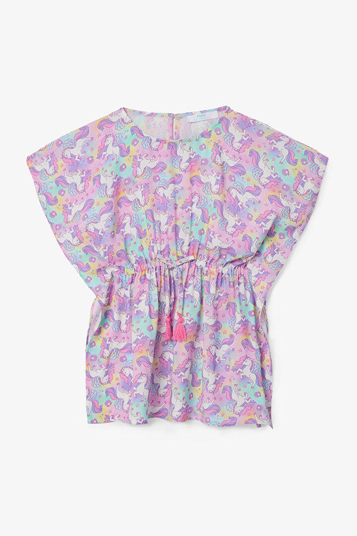 Kız Çocuk Sweet Unicorn Kaftan - 1