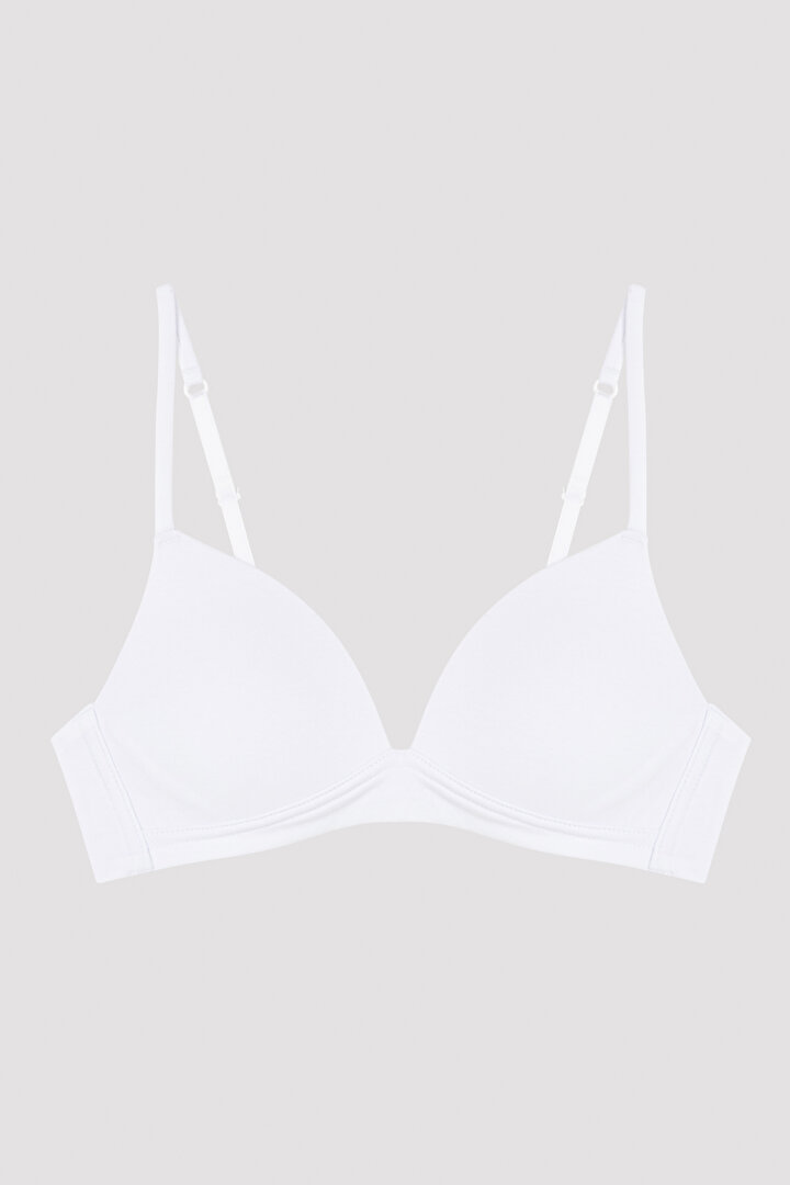 Beyaz Renkli Kız Çocuk My First Bra Bralet - 1