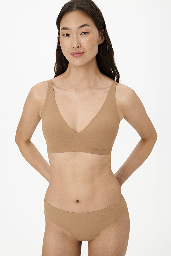 Bronze Fit Brazilian Briefs - 1
